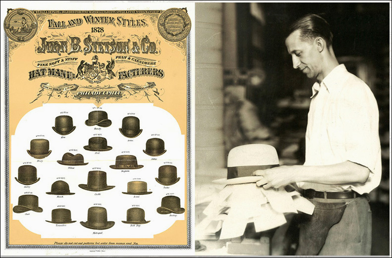 Chapeau stetson historique