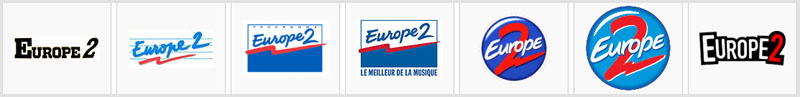 Europe 2 logos