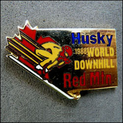 Husky 1988 world downhill red mtn