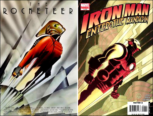 Iron man rocketeer