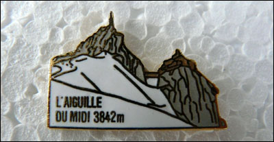 L aiguille du midi 3842m