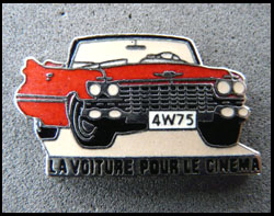 La voiture pour le cinema