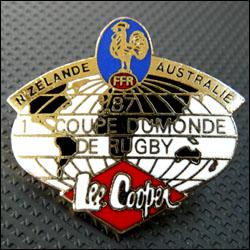 Lee cooper 1ere coupe du monde de rugby 1987 250