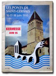 Les ponts de saint gervais affiche