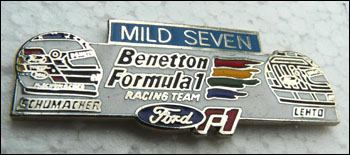 Mild seven benetton f1 schumacher lehto