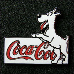 Milou coca cola blanc