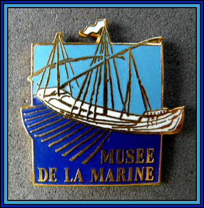 Musee de la marine ciel et bleu