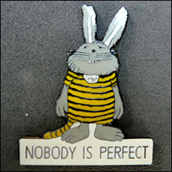 Nobody is perfect