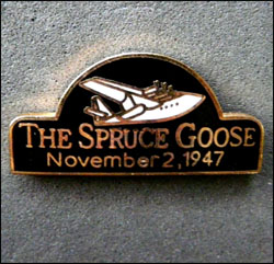 Pin s the spruce goose 250