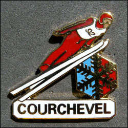 Saut a ski courchevel 1